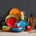 Aagman 16 Piece Stoneware Dinnerware Set - Service for 4